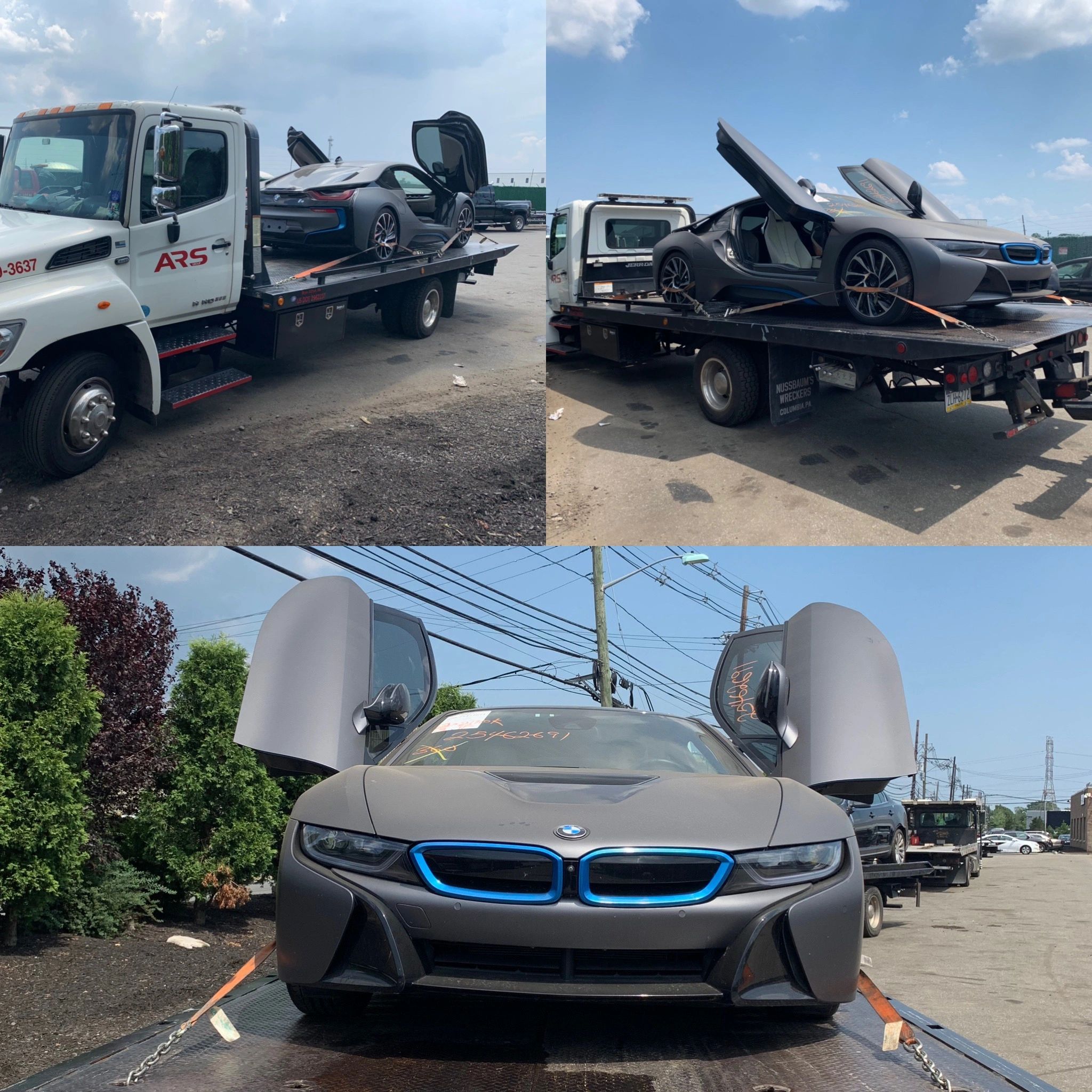 Auction towing service by ARS Towing