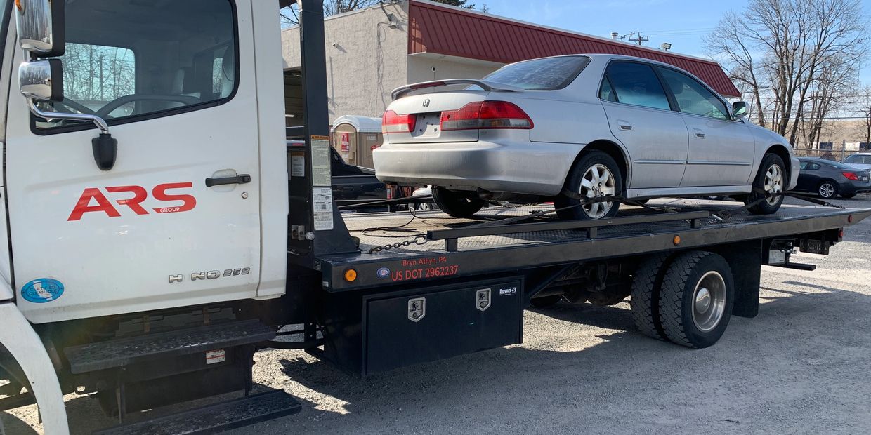Junk yard removal provided by ARS Towing