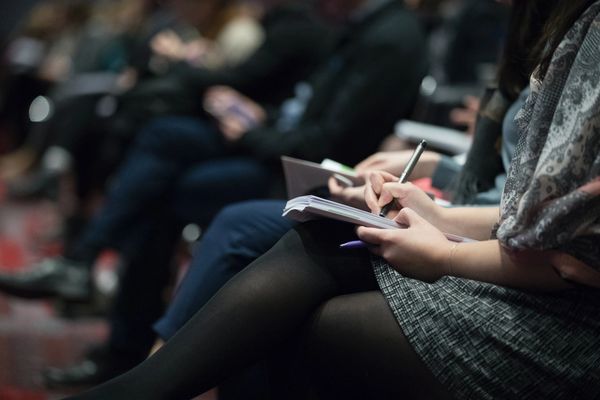 Lecture attendees