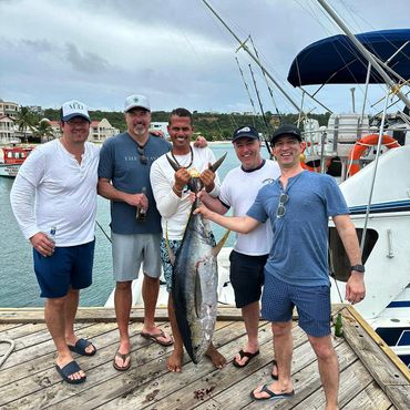 Anguilla fishing charter. Deep sea fishing Anguilla. Tuna Fishing Anguilla