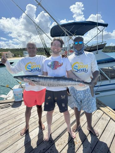 Anguilla fishing charter. Deep Sea fishing charter Anguilla. wahoo