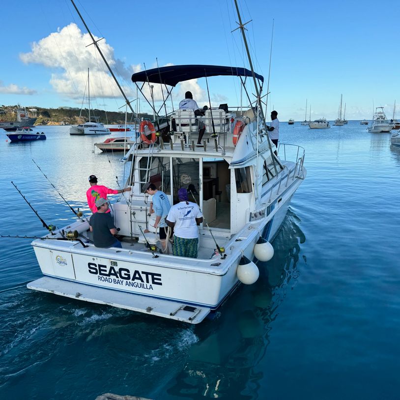Anguilla boat charter, Fishing Charter Anguilla. Anguilla deep sea fishing charter