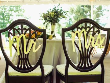 Vintage dining chair rentals