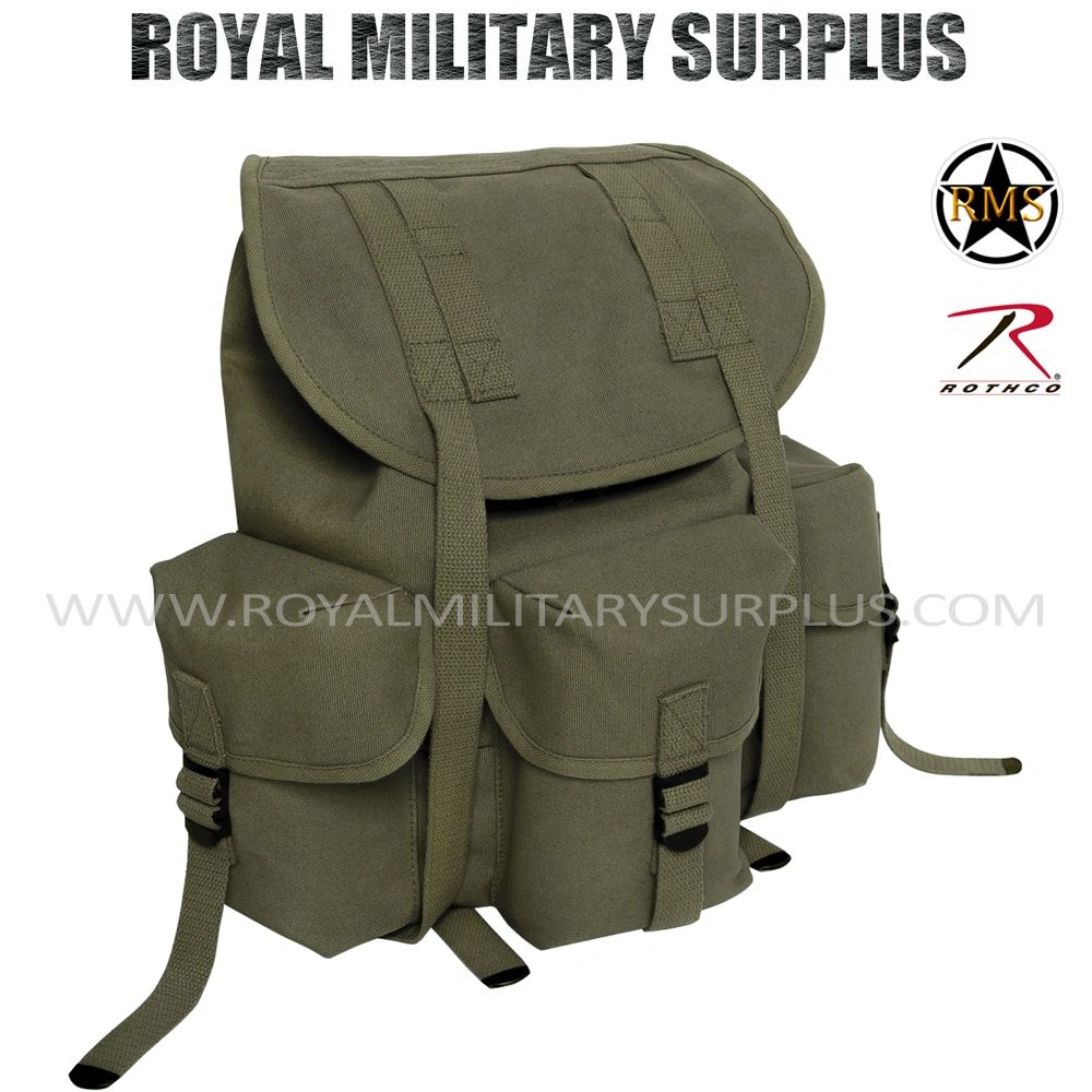 Backpack - Mini Alice Pack (Heavyweight Canvas) - 20 Liters - OD GREEN ...