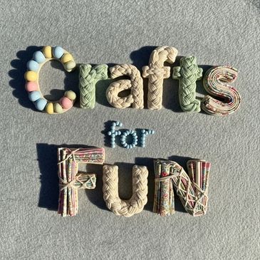 Crafts for Fun at UMAI Foundation — kids create joy and beauty with beading and papercrafts.