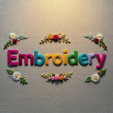 Kids embroidery workshop — building focus and creativity through hand stitches and colorful designs