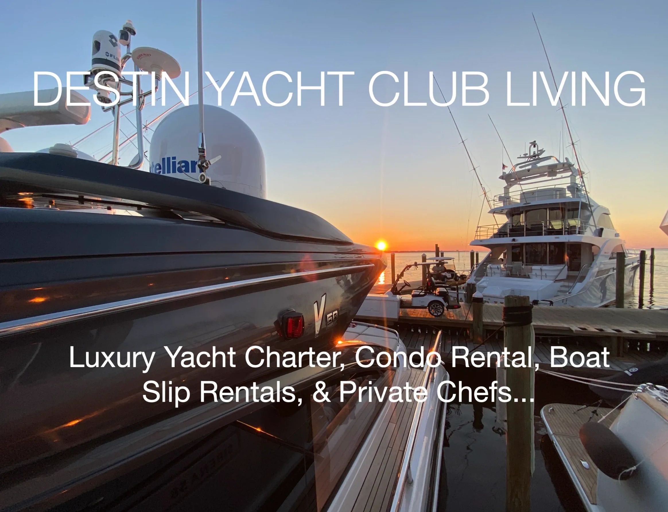 Rent A Yacht In Destin Florida
