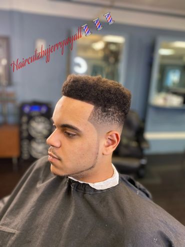 Flat top with mid-fade