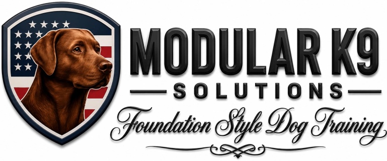 Modular Dog Training