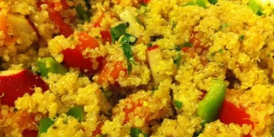 quinoa salad gluten-free tabouli vegan