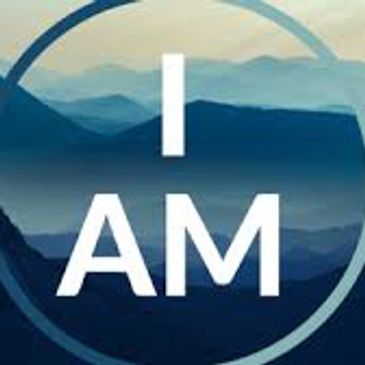 God's name is "I AM" from story of Moses.  Jesus identifies as God's Son "I AM"