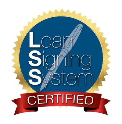 loan signing system certified logo