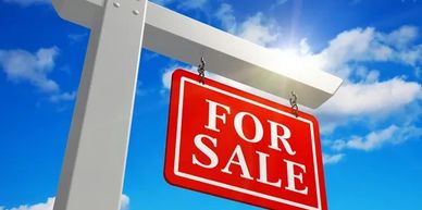 Real estate yard sign post.