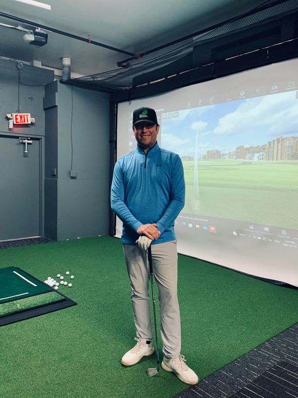 Owner Ian Davison at Golf Lessons Vancouver