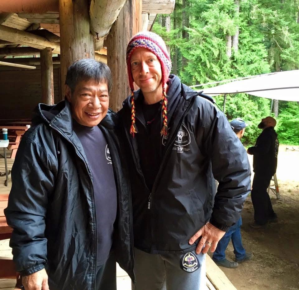 GM Ajarn Sirachai Chai Sirisute and Khun Khru Samuel Adams now senior instructor under Ajarn Chai