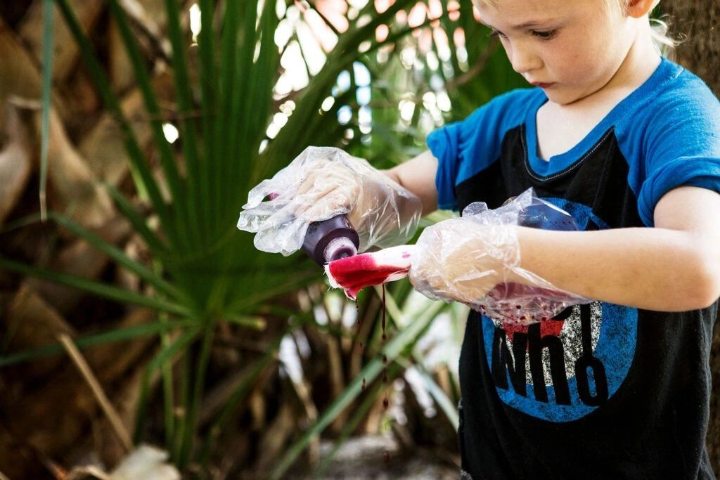 How to tye-dye a San Blas Flag - Content Matters