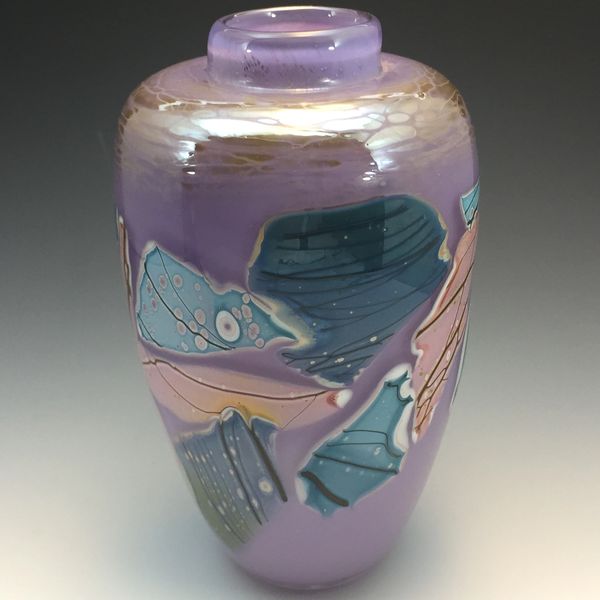 Purple Shard Vase Large 1 front
