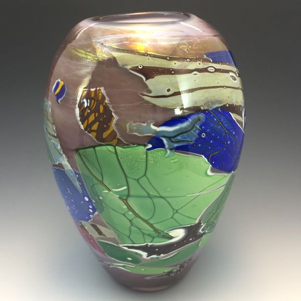 Purple Shard Vase Extra Large front