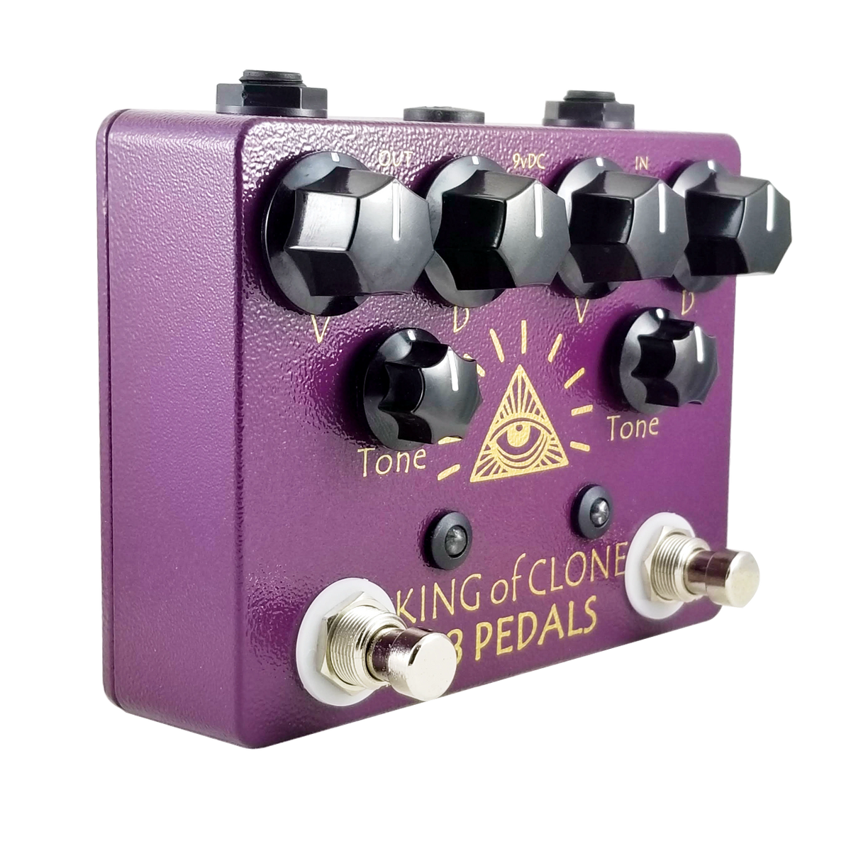 68 Pedals King of Clone Dual Overdrive Pedal