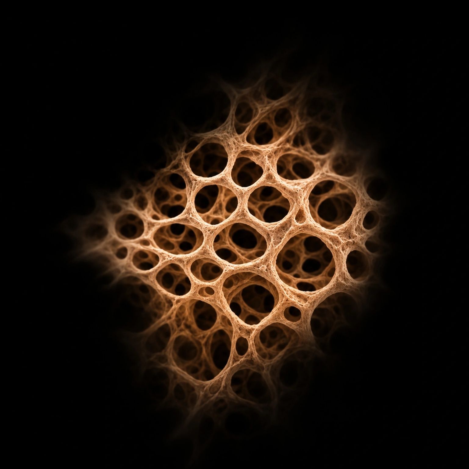 Abstract airflow representing passive fragrance delivery in commercial air care
