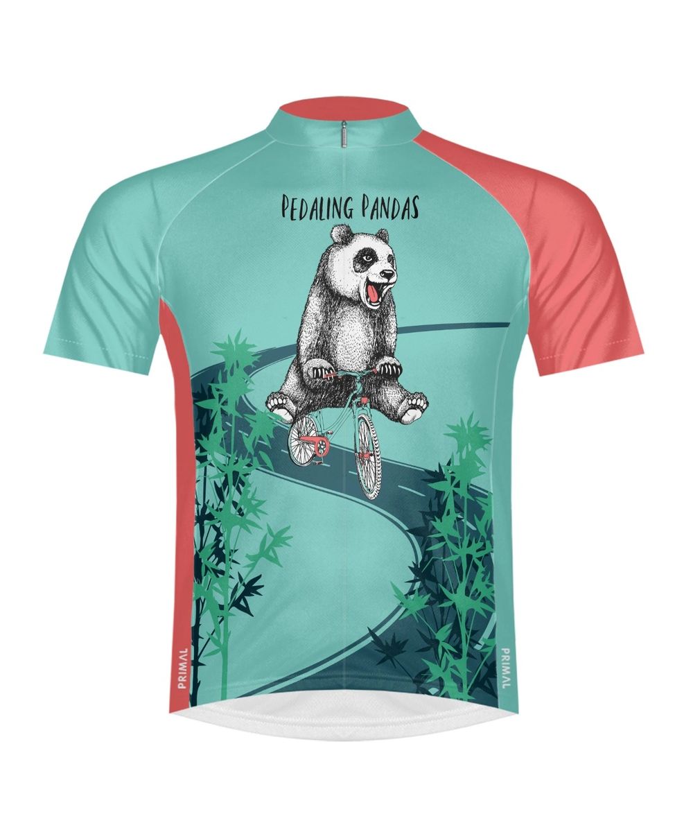 Panda on a Bicycle Women’s T-Shirt