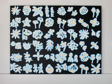 Unhelpful Flower Guide, 2021
Acrylic Paint