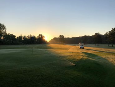 Sunrise at Beeton Golf.