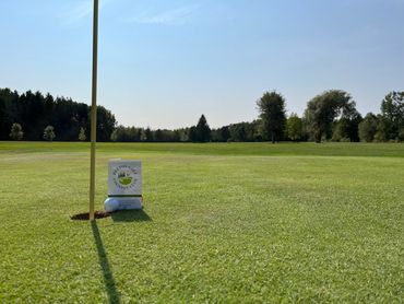 Beeton Golf & Country Club scorecard on green.