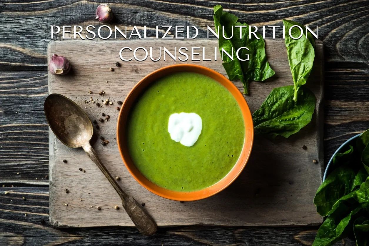 Personalized nutrition counseling by a Registered Dietitian helps with weight loss, diabetes, vegan