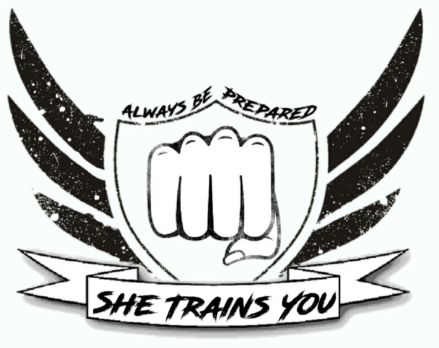 She Trains You logo is trademarked.