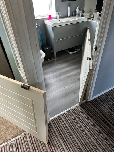 fitting doors bathroom and bedroom