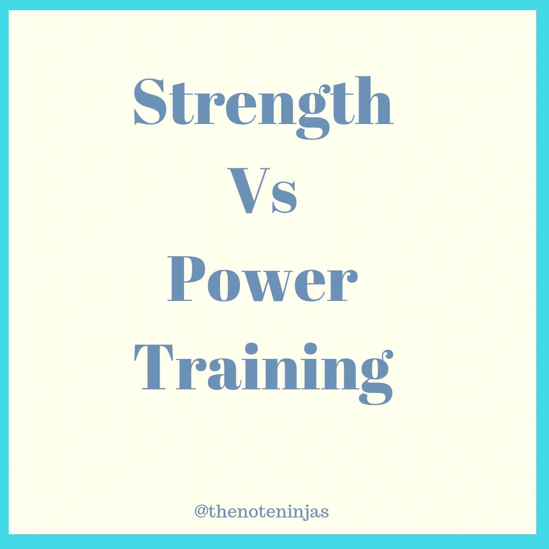 Strength Vs Power Training