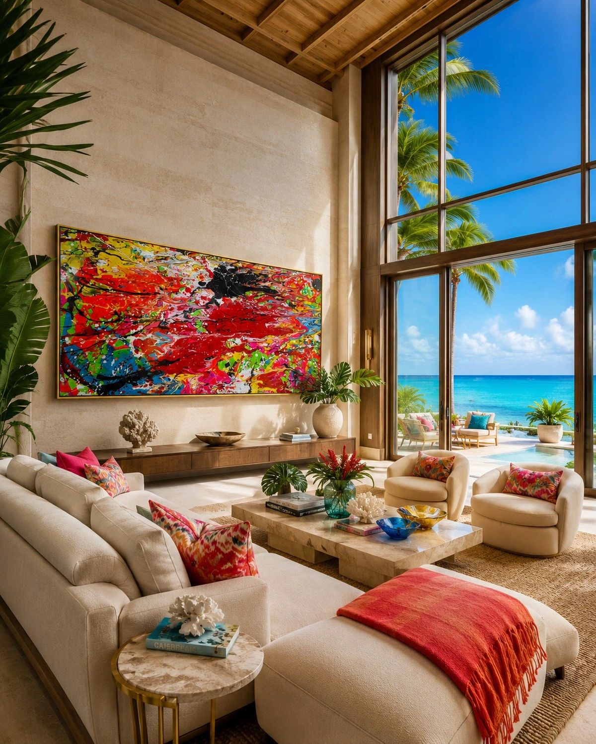 Yanique Mitchell Art - Monaco by noon