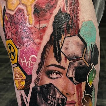 Mother Nature tattoo interpretation by Alex Boca