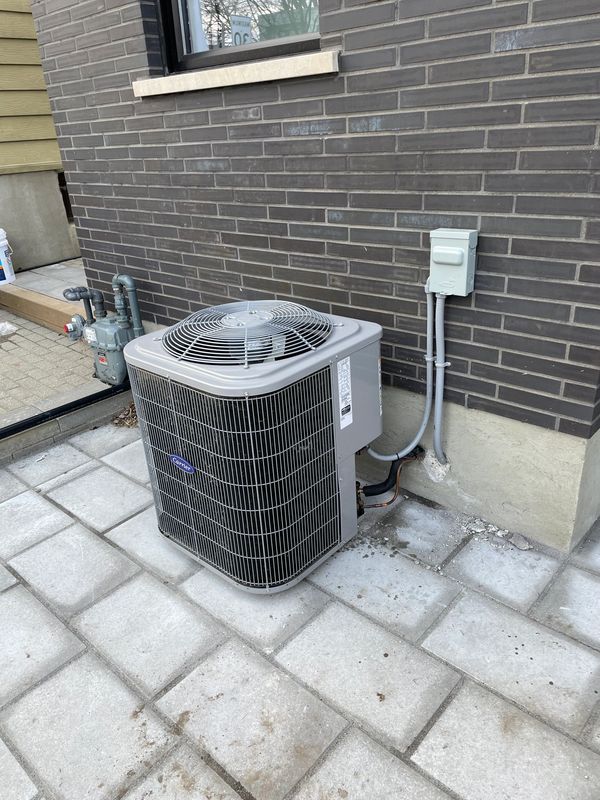 Carrier air conditioner installation - Farr Mechanical HVAC 