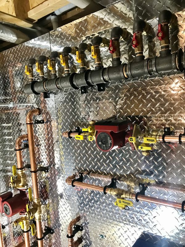 Farr Mechanical hydronic heating system GTA Ontario Markham Aurora HVAC in custom homes 