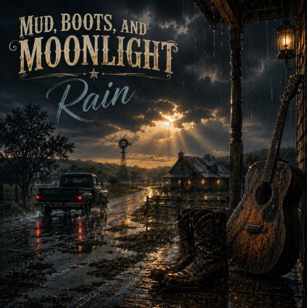 Mud Boots and Moonlight Cover Album Country Music "Rain"