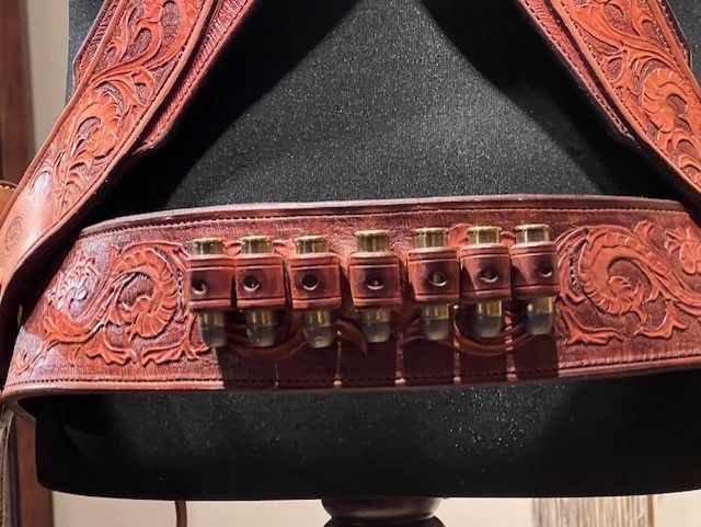 carved cartridge belt