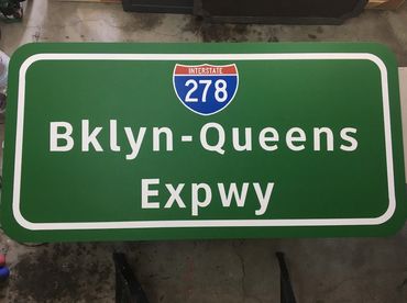 New York Highway Signs - Sweet Charity