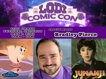Lodi Comic Con features special guest Bradley Pierce.