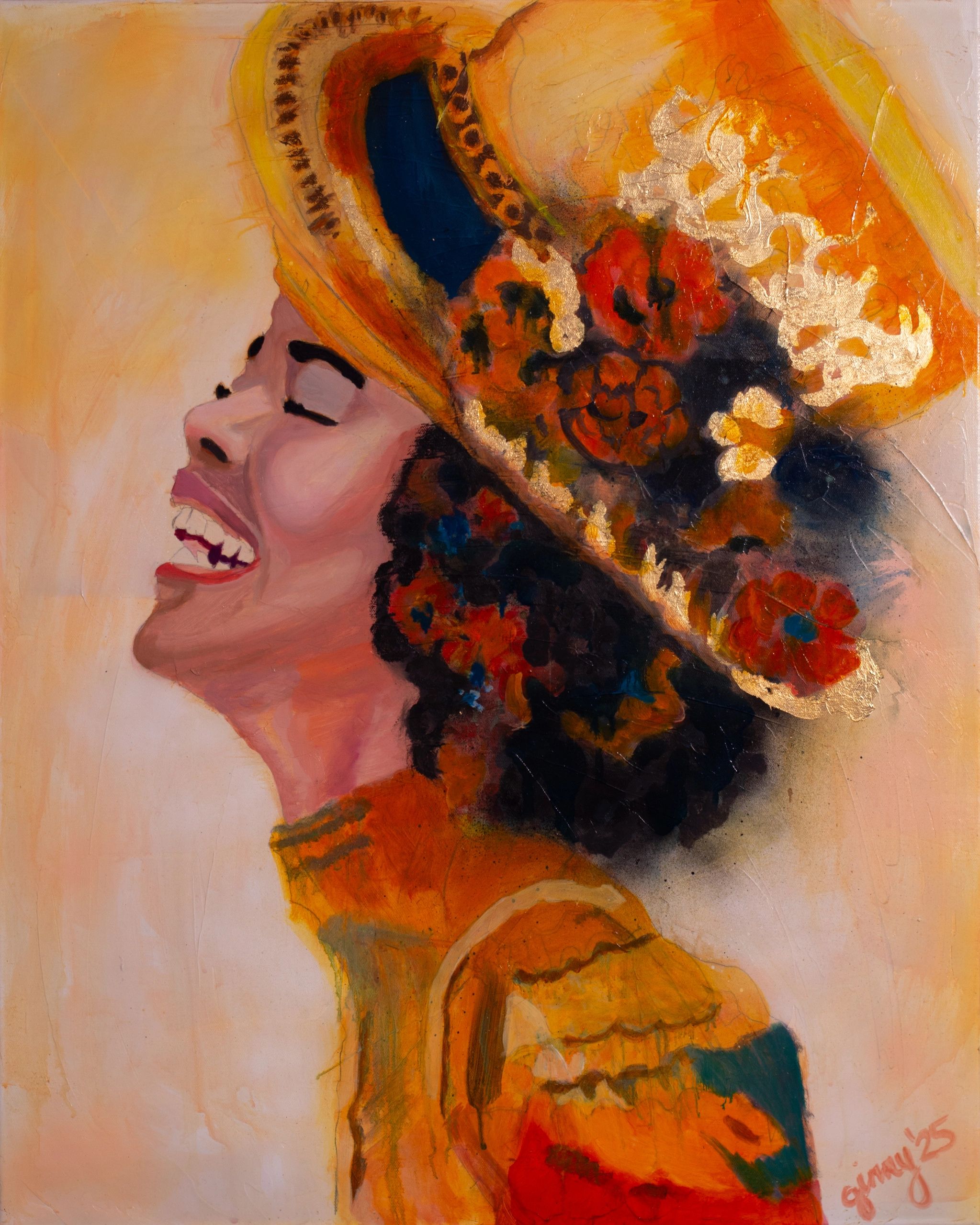 Joyful Soul, original artwork by Virginia Hicks