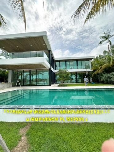 Tropical Window Cleaning Services LLC
Residential Window Cleaning 
Miami Beach FL 07/2024