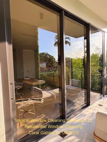 Tropical Window Cleaning Services LLC
Residential Window Cleaning 
Coral Gables FL 06/2025