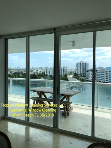 Miami Beach FL condo window cleaning