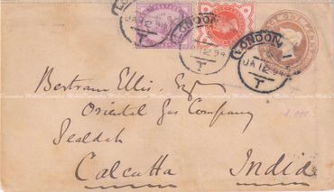 A 1895 Envelope to Orient Gas Company