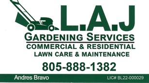 LAJ Gardening Services