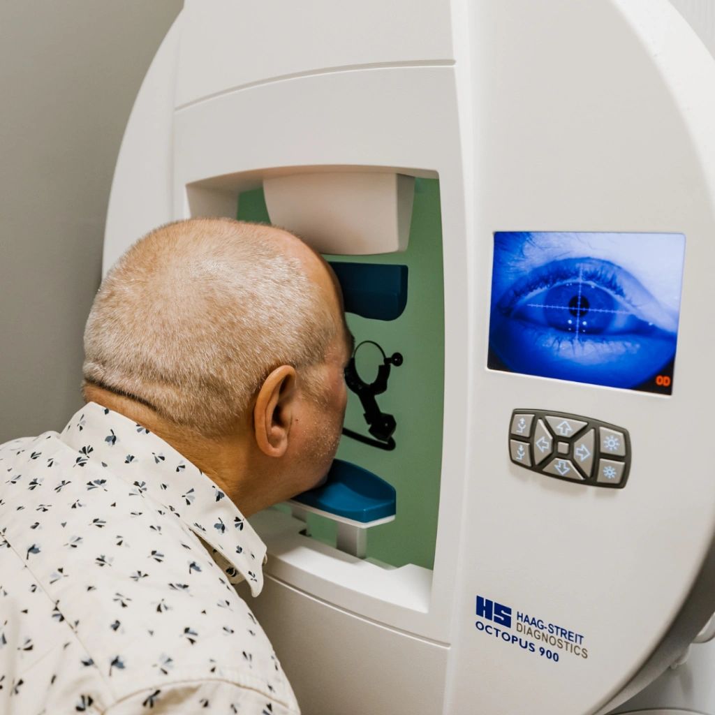 Retina Testing Senior - Visual Field Testing for: Retinal disease/Glaucoma/Medication ...