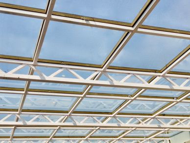Glass skylight