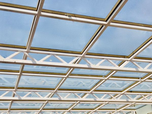 Glass skylight