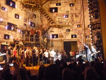 Closing show for the cast of American Idiot